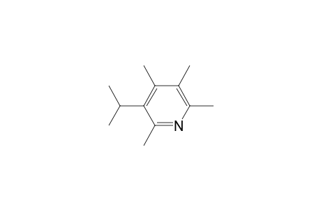 Pyridine, 2,3,4,6-tetramethyl-5-(1-methylethyl)-
