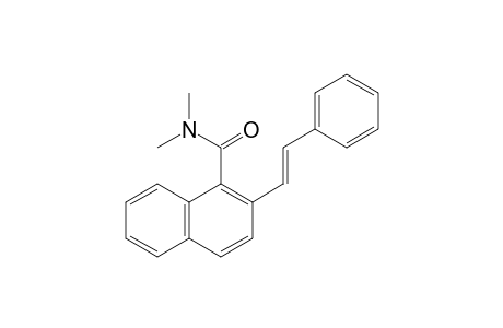 (E)-N,N-Dimethyl-2-styryl-1-naphthamide