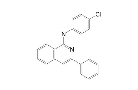 3-Phenyl-1-(p-chlorophenylamino)isoquinoline