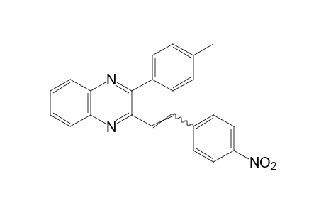2-(p-nitrostyryl)-3-(p-tolyl)quinoxaline