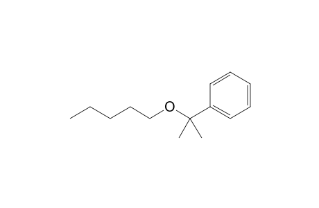 Benzene, [1-methyl-1-(pentyloxy)ethyl]-