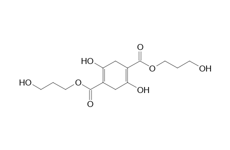 2,5-dihydroxy-1,4-cyclohexadiene-1,4-dicarboxylic acid, bis(3-hydroxypropyl)ester