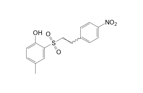 2-[(p-nitrostyryl)sulfonyl]-p-cresol