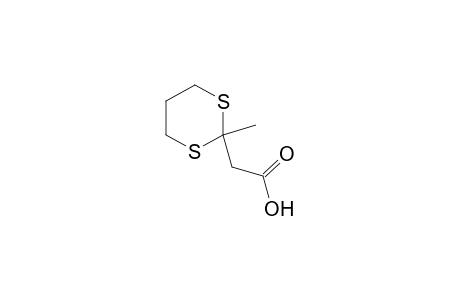 2-methyl-m-dithiane-2-acetic acid