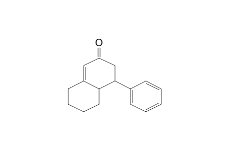 2(3H)-Naphthalenone, 4,4a,5,6,7,8-hexahydro-4-phenyl-