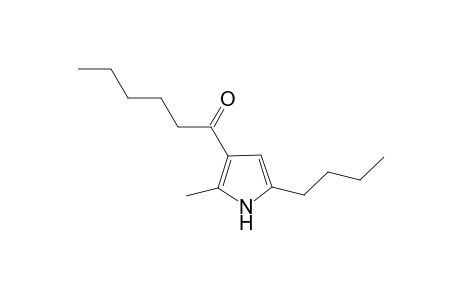 1-(5-Butyl-2-methyl-1H-pyrrol-3-yl)-hexan-1-one