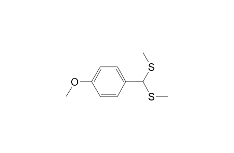 Benzene, 1-[bis(methylthio)methyl]-4-methoxy-