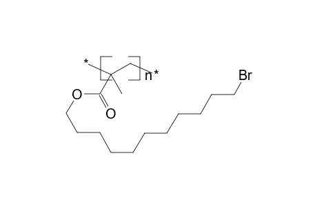 Poly(omega-bromoundecyl methacrylate)