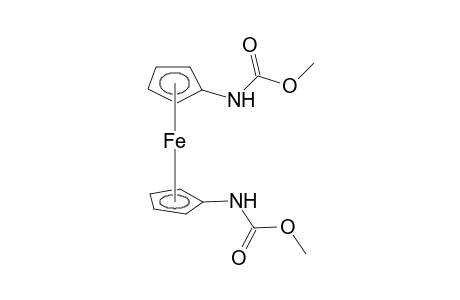 Cyclopentadienecarbamic acid, iron derivative, dimethyl ester