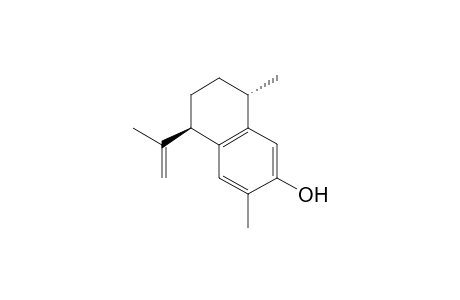 rac-(5R,8S)-3,8-Dimethyl-5-(prop-1-en-2-yl)-5,6,7,8-tetrahydronaphthalen-2-ol