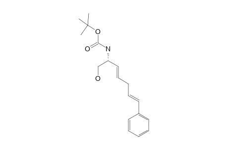 (R,E,E)-2-[(Tert-butylcarbonyl)amino]-7-phenyl-3,6-heptadien-1-ol