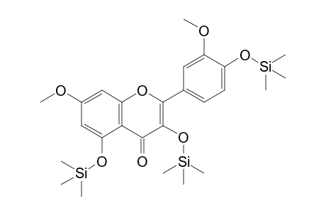 Quercetin <7,3'-dimethyl->, tri-TMS