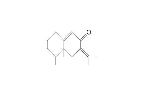 2(3H)-Naphthalenone, 4,4a,5,6,7,8-hexahydro-4a,5-dimethyl-3-(1-methylethylidene)-, (4ar-cis)-