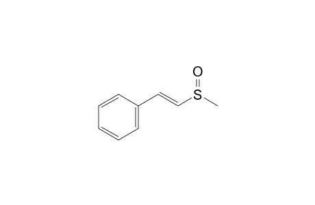 [(E)-2-methylsulfinylvinyl]benzene