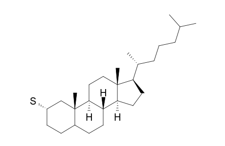 Cholestane-2.alpha.-thiol