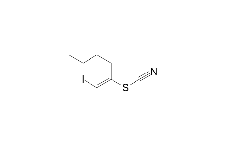 (E)-1-Butyl-2-iodo-vinyl thiocyanate