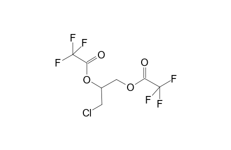 3-Chloro-1,2-propanediol, bis(trifluoroacetate)