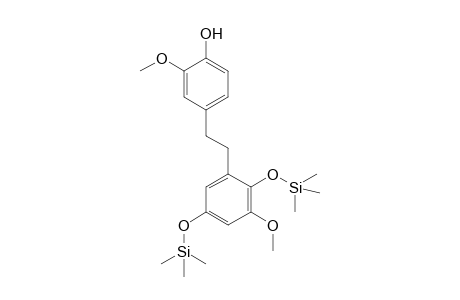 2,5-Ditrimethylsiloxy)-4'-hydroxy-3,3'-dimethoxydiphenylethane