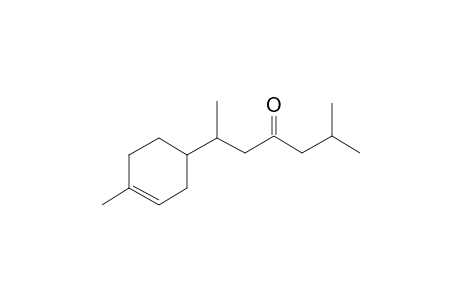 4-Heptanone, 2-methyl-6-(4-methyl-3-cyclohexen-1-yl)-, [S-(R*,S*)]-