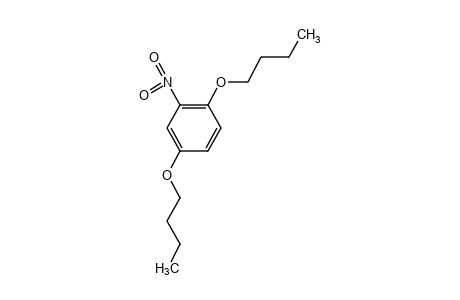 BENZENE, 1,4-DIBUTOXY-2-NITRO-,