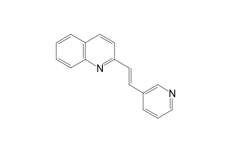 2-[(E)-2-(3-pyridinyl)ethenyl]quinoline
