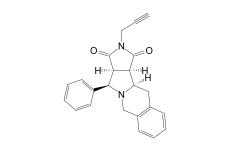 endo-4-Phenyl-2-prop-2-ynyl-3a.alpha.,4.beta.,6,11,11a.alpha.,11b.alpha.-hexahydropyrrolo[3',4':3,4]-pyrrolo[1,2-b]isoquinoline-1,3-dione