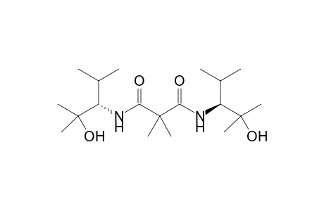 N-N'-bis[(3S)-2-hydroxy-2,4-dimethylpent-3-yl]-2,2-dimethylpropane-1,3-diamide