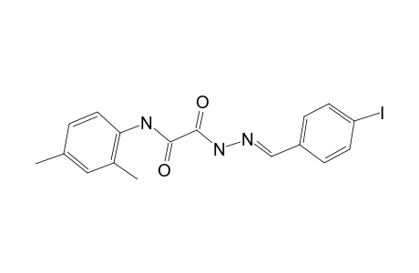 2',4'-Dimethyloxanilic acid N'-(4-iodobenzylidene)hydrazide