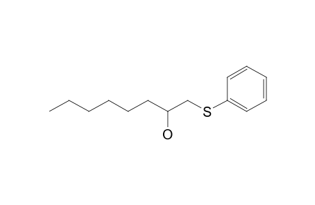 1-(Phenylthio)octan-2-ol