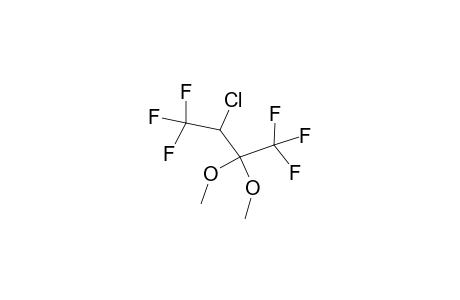 3-Chloro-1,1,1,4,4,4-hexafluoro-2,2-dimethoxybutane