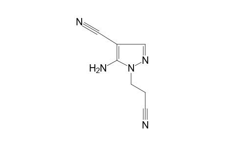 5-amino-4-cyanopyrazole-1-propionitrile