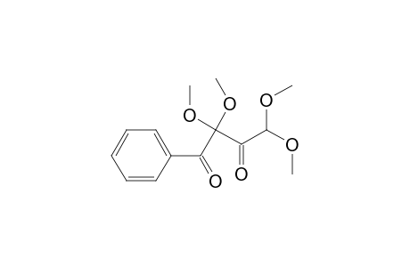 2,2,4,4-Tetramethoxy-1-phenyl-1,3-butanedione