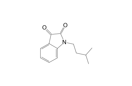 Isatin, N-(3-methylbutyl)-