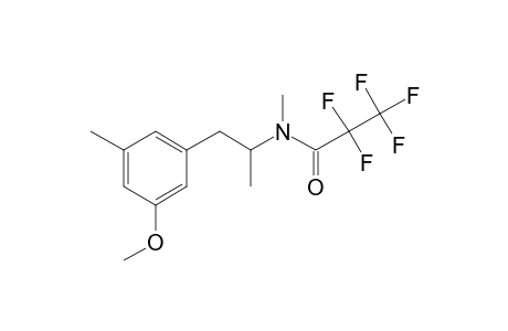 2,2,3,3,3-Pentafluoro-N-[1-(3-methoxy-5-methylphenyl)propan-2-yl]-N-methylpropanamide