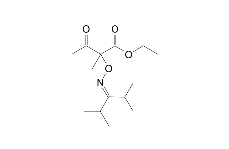 Ethyl 2-{[(2,4-dimethylpentan-3-ylidene)amino]oxy}-2-methyl-3-oxobutanoate