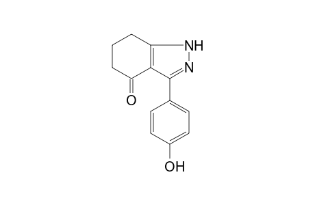 Indazol-4-one, 3-(4-hydroxyphenyl)-1,5,6,7-tetrahydro-