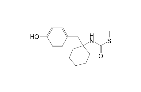 [[1-(4-hydroxybenzyl)cyclohexyl]amino]methanethioic acid S-methyl ester