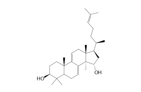 (3S,10S,13R,14R,15S,17R)-17-[(1R)-1,5-dimethylhex-4-enyl]-4,4,10,13,14-pentamethyl-2,3,5,6,12,15,16,17-octahydro-1H-cyclopenta[a]phenanthrene-3,15-diol