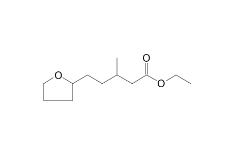 beta-methyltetrahydro-2-furanvaleric acid, ethyl ester