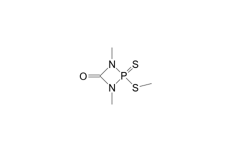 1,3-DIMETHYL-2-METHYLMERCAPTO-2-THIA-1,3-DIAZA-2-LAMBDA-(4)-PHOSPHETIDINE-4-ONE