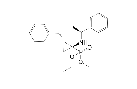 Diethyl (1R,2S,1'S)-2-benzyl-1-(1'-phenylethylamino)cyclopropanephosphonate