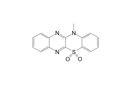 12H-Quinoxalino[2,3-b][1,4]benzothiazine, 12-methyl-, 5,5-dioxide