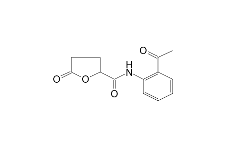 2(3H)-Furanone-5-carboxamide, N-(2'-acetylphenyl)-