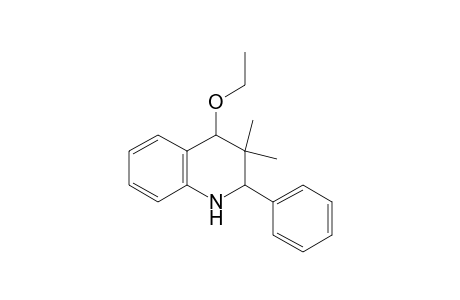 3,3-dimethyl-4-ethoxy-2-phenyl-1,2,3,4-tetrahydroquinoline