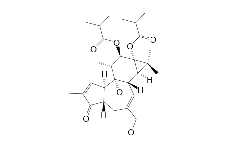 4-DEOXYPHORBOL-12,13-BIS-(ISOBUTYRATE)