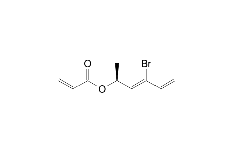 (1S,2Z)-3-Bromo-1-methylpenta-2,4-dien-1-yl acrylate