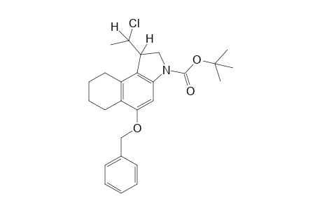 anti-5-Benzyloxy-3-(tert-butyloxycarbonyl)-1-chloroethyl-1,2,6,7,8,9-hexahydro-3H-benz[e]indole