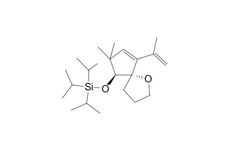 (((5S,6S)-7,7-dimethyl-9-(prop-1-en-2-yl)-1-oxaspiro[4.4]non-8-en-6-yl)oxy)triisopropylsilane