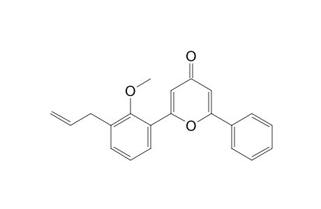 2-(3-Allyl-2-methoxy-phenyl)-6-phenyl-pyran-4-one