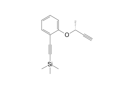 (-)-Trimethyl[(2-{[(1R)-1-methylprop-2-yn-1-yl]oxy}phenyl)-ethynyl]silane